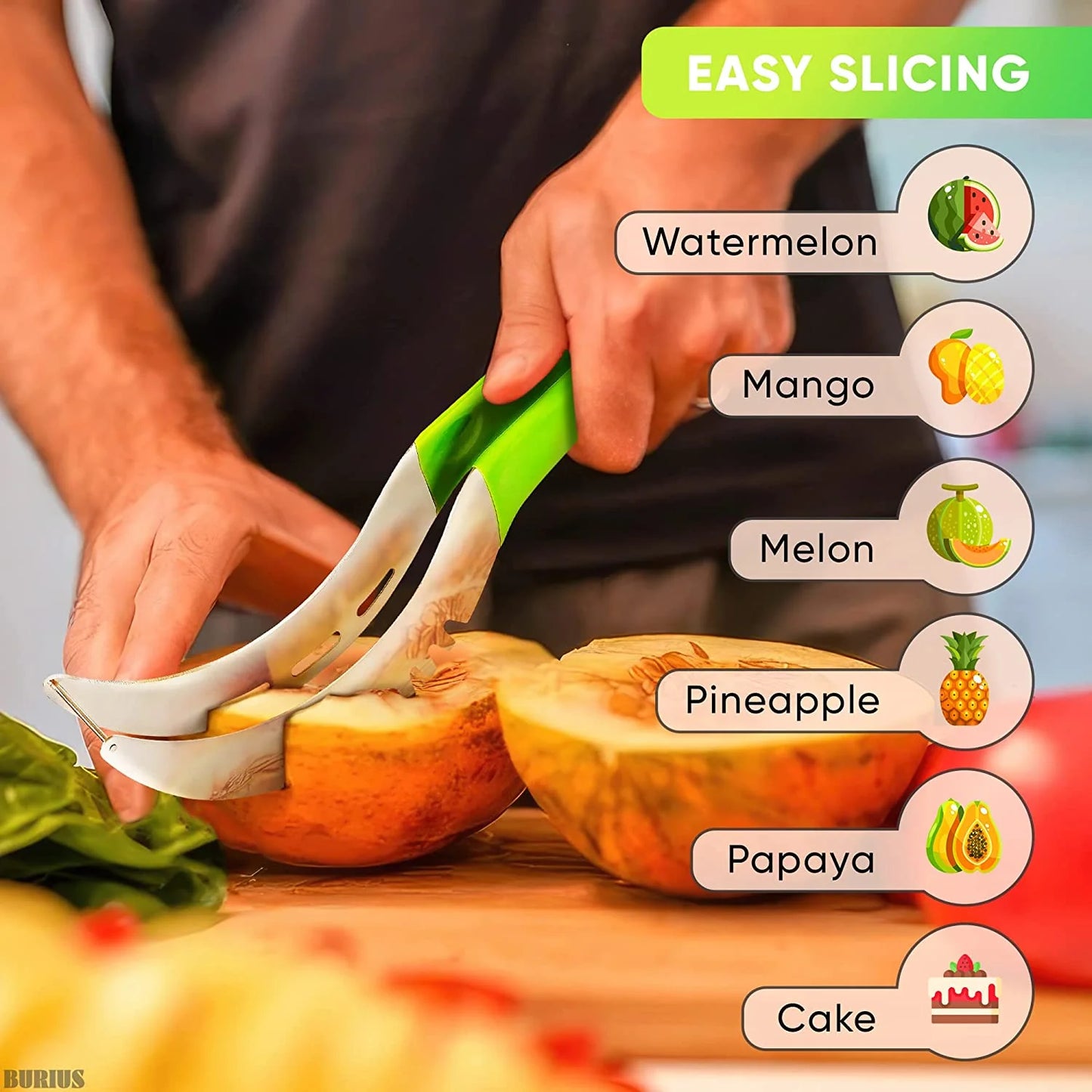 Stainless Watermelon Slicer Cutter Tool