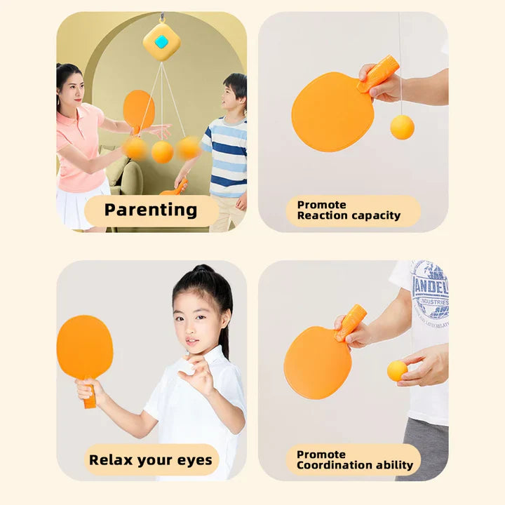 Indoor Table Tennis Trainer Set