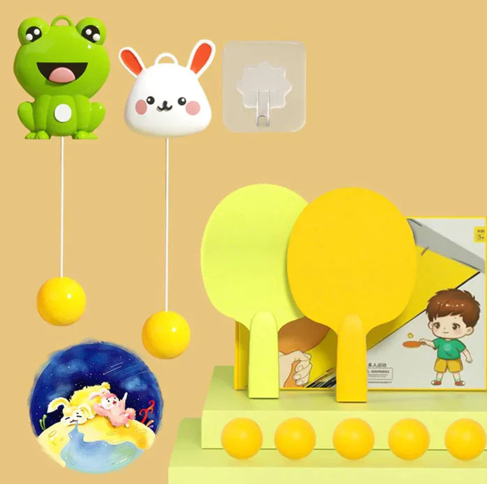 Indoor Table Tennis Trainer Set