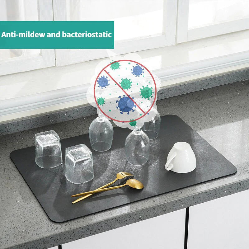Dish Mat Pro Water Absorbent
