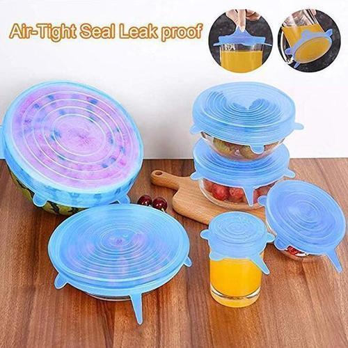 Multipurpose Silicone Lid - Reusable & Microwave Safe
