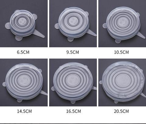 Multipurpose Silicone Lid - Reusable & Microwave Safe
